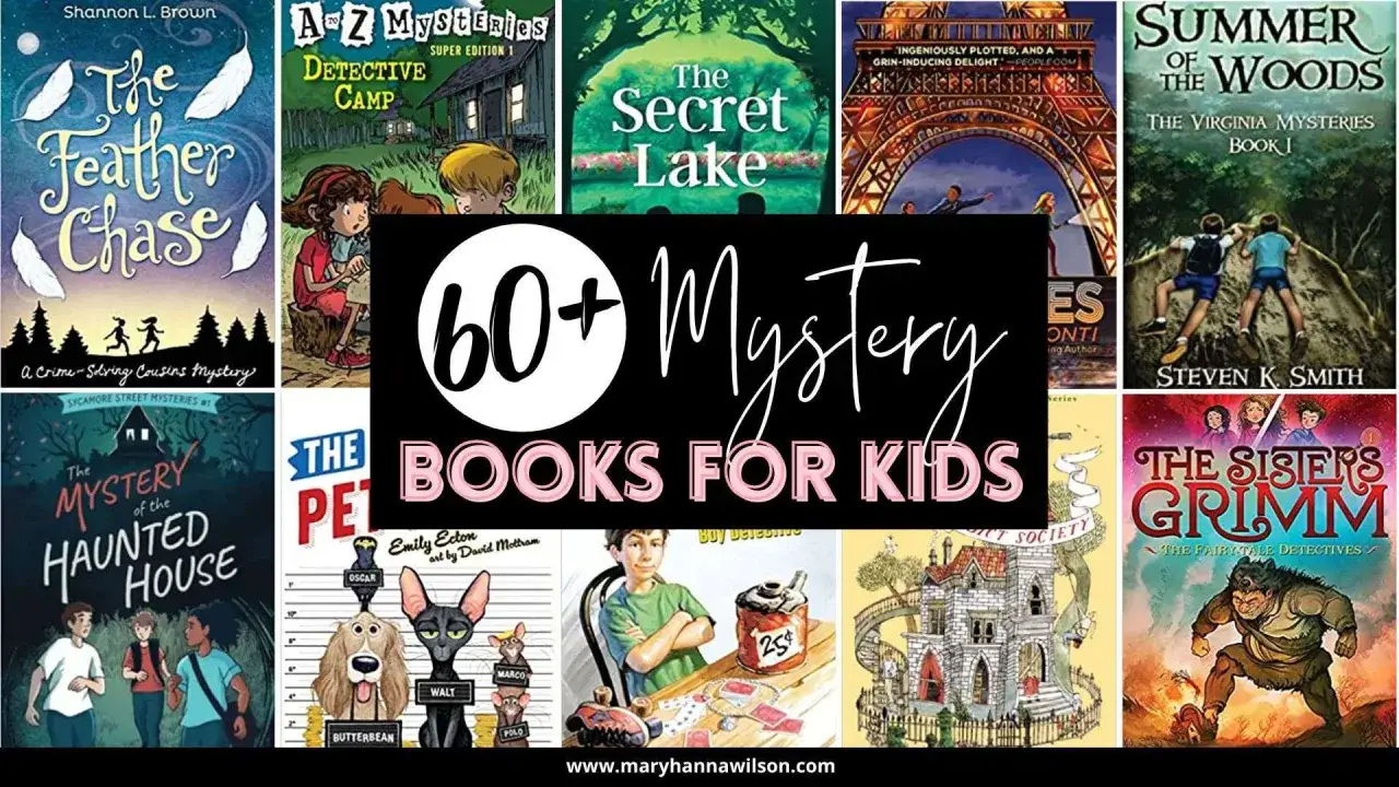 Colecci&oacute;n de cuentos para ni&ntilde;os mayores con misterios, detectives y aventuras. Portadas de libros como 